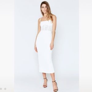 Ivory Bardot Dress